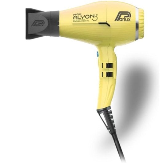 Secador de Cabelo Profissional Iónico Parlux Alyon 2250W 4 Temperaturas 2 Velocidades Amarelo