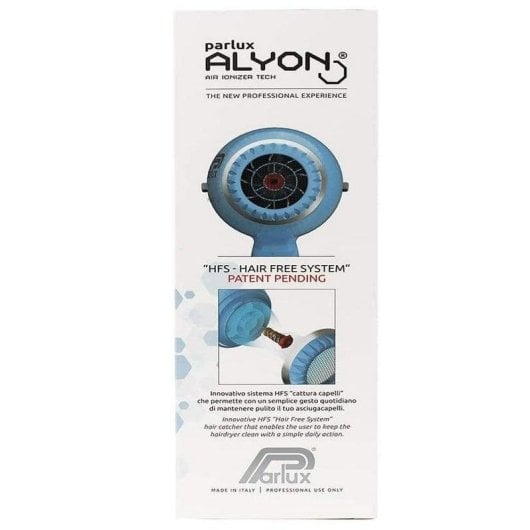 Secador de Cabelo Profissional Parlux Alyon 2250W 4 Temperaturas 2 Velocidades Iónico Rosa