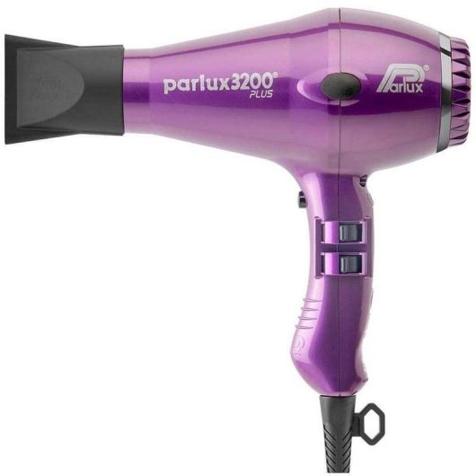 Professioneller Föhn Parlux 3200 Plus 1900W 4 Temperaturstufen 2 Geschwindigkeiten Violett