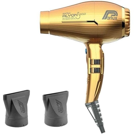 Phon Professionale Ionico Parlux Alyon 2250W 4 Temperature 2 Velocità Oro Accessori
