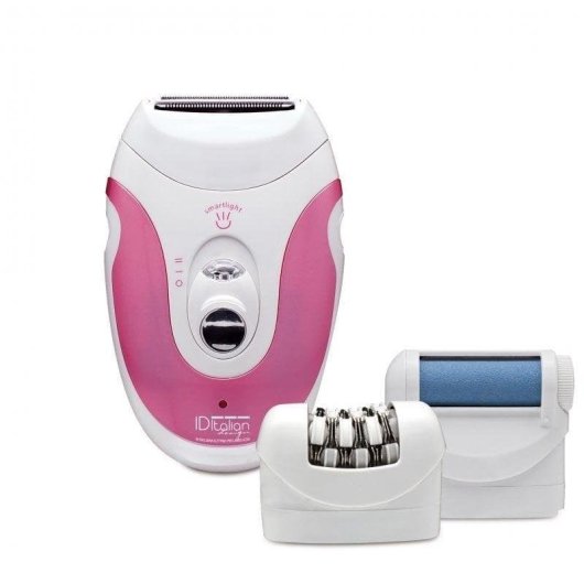 Epilierer Elektrisch Italian Design IDEDEP3IN1 3 Wechselaufsätze
