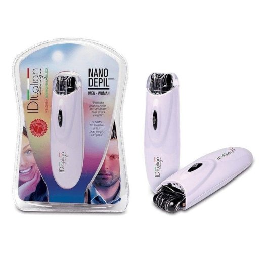 Gesichtsepilierer Italian Design Nanodepil Kabellos Kompakt Licht On/Off