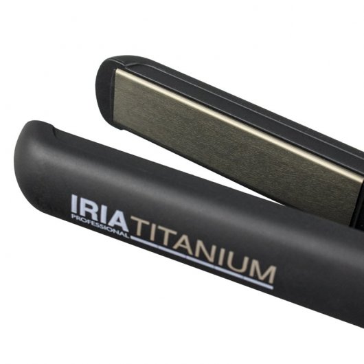 Italian Design Professional Iria Titanium Plancha de Pelo Profesional