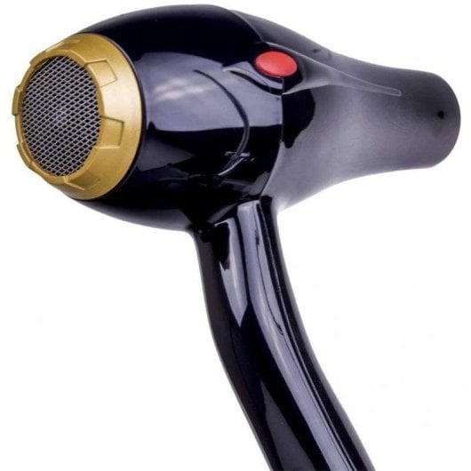 Professioneller Föhn Italian Design GTI 2000W 3 Temperaturstufen 2 Geschwindigkeiten LCD Zubehör