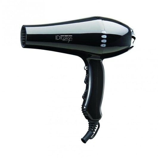 Asciugacapelli Italian Design Elite Protect Hair Professionale Ionico Ozono 2200W LED Nero