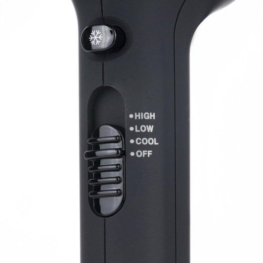 Phon Professionale Italian Design Gravity 1400W 3 Modalità Aria Fredda Nero