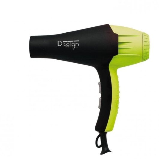 Phon Professionale Italian Design GTI Airlissimo 2300W 2 Temperature 2 Velocità Silenzioso Verde/Nero