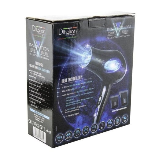 Italian Design Innovation High Tech Secador de Pelo 2200W