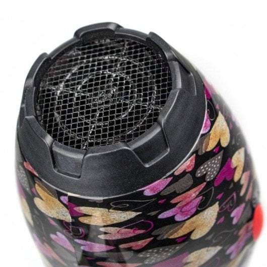 Professioneller Föhn Italian Design Lovely Style 2200W 3 Temperaturstufen 2 Geschwindigkeiten Leicht Herzen