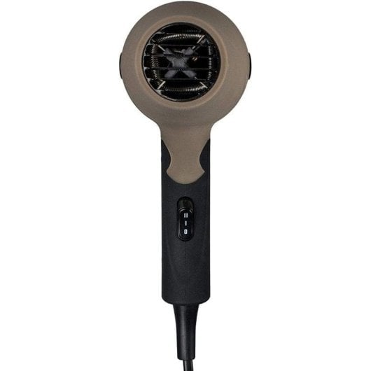 Sèche-cheveux de Voyage Pliable Italian Design IDETRAVEL1000 1000W 2 Vitesses Noir Marron avec Concentrateur