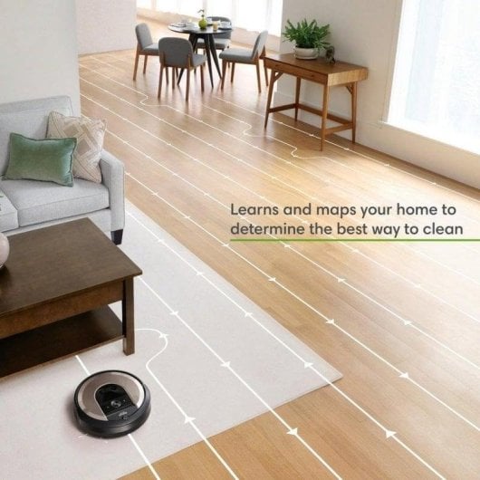 Aspirateurs Robots iRobot Roomba i6 Navigation Avancée Puissance d’aspiration 10X Idéal Animaux