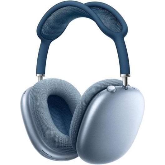 Casque Apple AirPods Max sans fil Bluetooth avec Réduction Active du Bruit, micro intégré, bleu