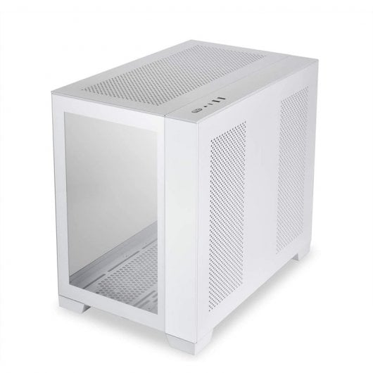 Lian-Li O11 Dynamic Mini Snow Vidro Temperado USB-C/3.1 Branca