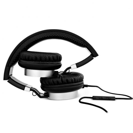 V7 HA601-3EP Auriculares con Micrófono Negro/Plata