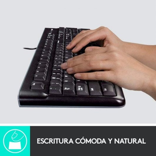 Tastiera USB Logitech K120 Nera