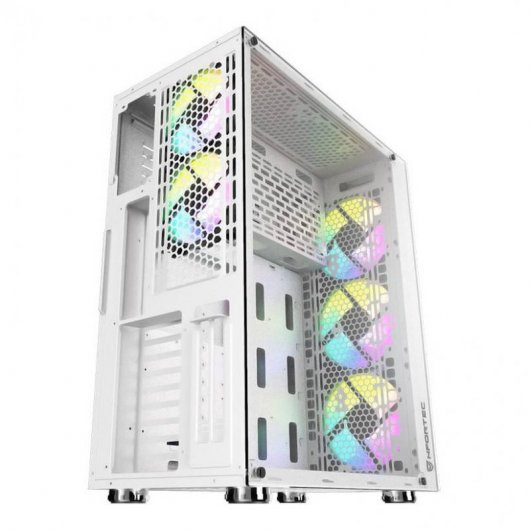 Nfortec Aqueronte Vidro Temperado USB 3.0 ARGB Branca