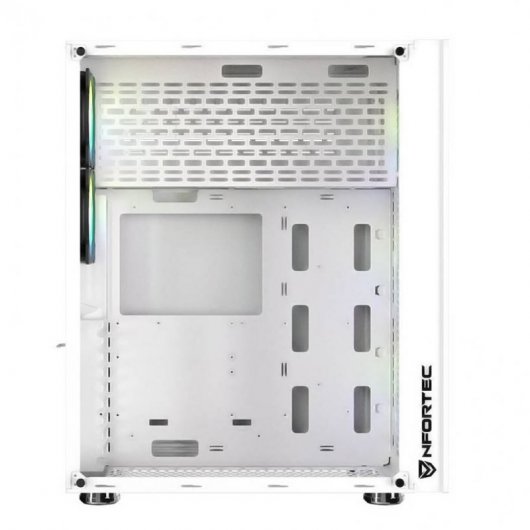 Nfortec Aqueronte Vidro Temperado USB 3.0 ARGB Branca