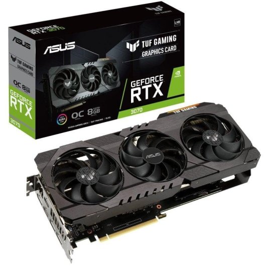 Carte Graphique ASUS TUF Gaming GeForce RTX 3070 V2 OC 8GB GDDR6 LHR