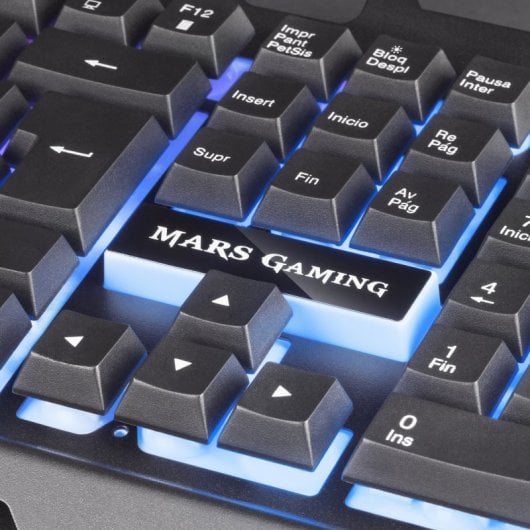 Tastiera da gioco Mars Gaming MK120 FRGB Nera