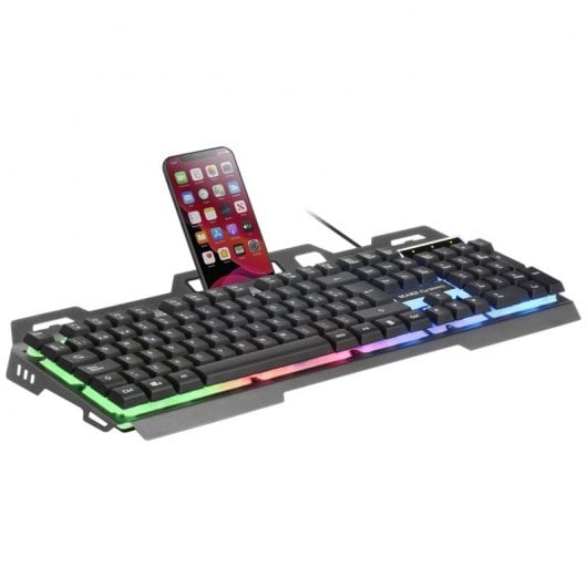 Mars Gaming MK120PT Teclado Gaming FRGB Preto Layout PT