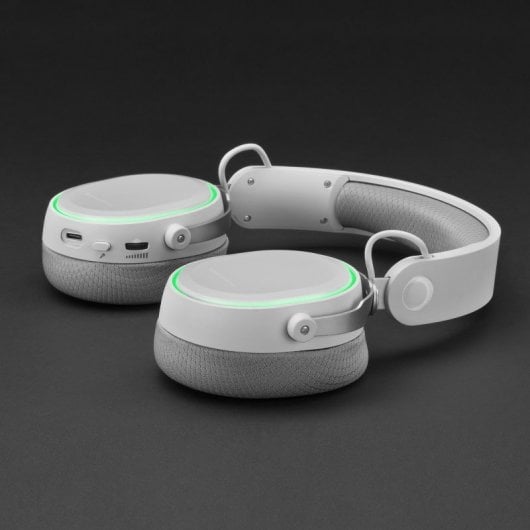 Mars Gaming MHWW Auriculares Gaming 7.1 Inalámbricos Blancos