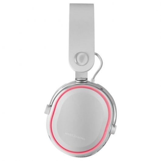 Mars Gaming MHWW Auriculares Gaming 7.1 Inalámbricos Blancos