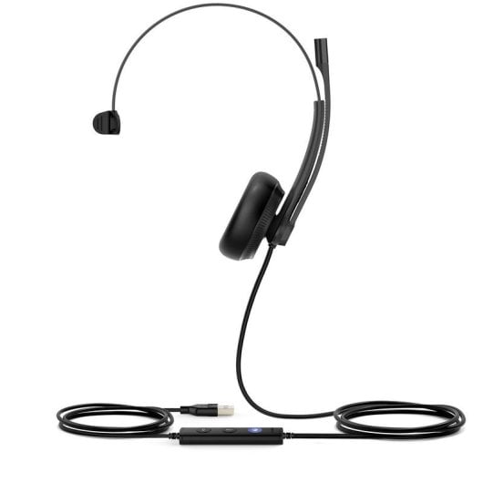 Auriculares Yealink UH34 Mono Teams con cable USB-A Cancelación de Ruido Negro