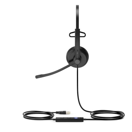 Auriculares Yealink UH34 Mono Teams con cable USB-A Cancelación de Ruido Negro
