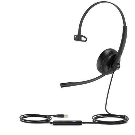 Auriculares Yealink UH34 Mono Teams con cable USB-A Cancelación de Ruido Negro