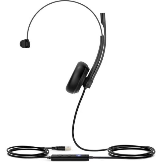 Auriculares Yealink UH34 Mono Teams con cable USB-A Cancelación de Ruido Negro