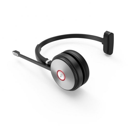 Yealink WH62 Mono UC Kopfhörer Kabellos Kopfband Büro/Callcenter Mikro-USB Ladestation Schwarz