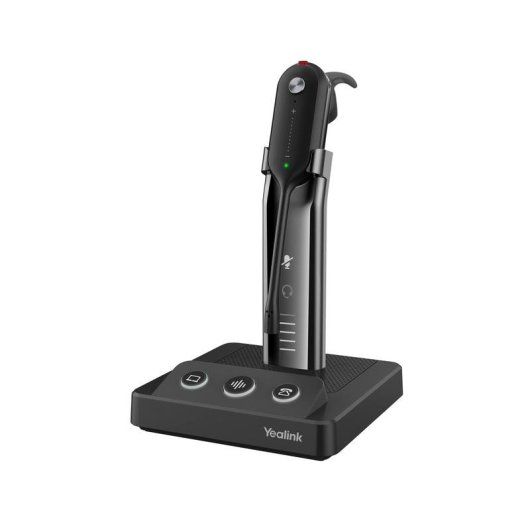 Auricolari Yealink WH63 UC wireless DECT per ufficio e call center neri