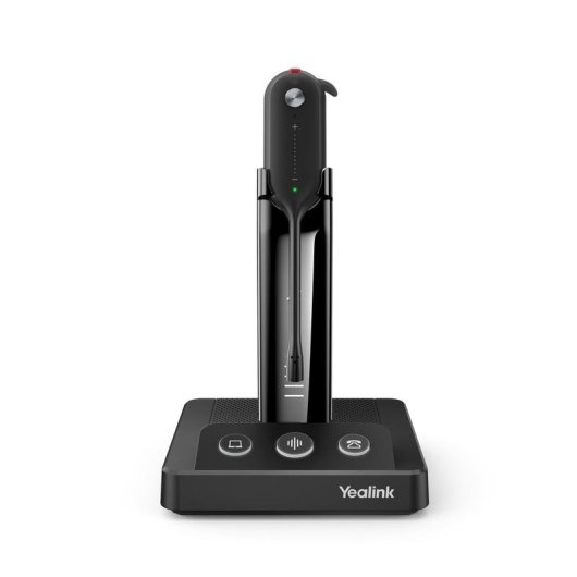 Auricolari Yealink WH63 UC wireless DECT per ufficio e call center neri