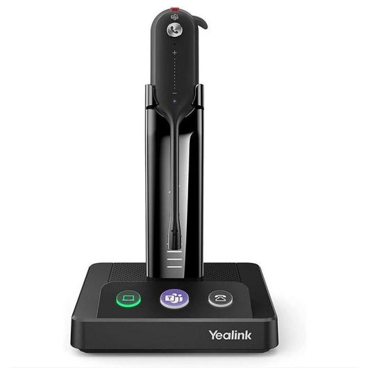 Auricolari Yealink WH63 UC wireless DECT per ufficio e call center neri