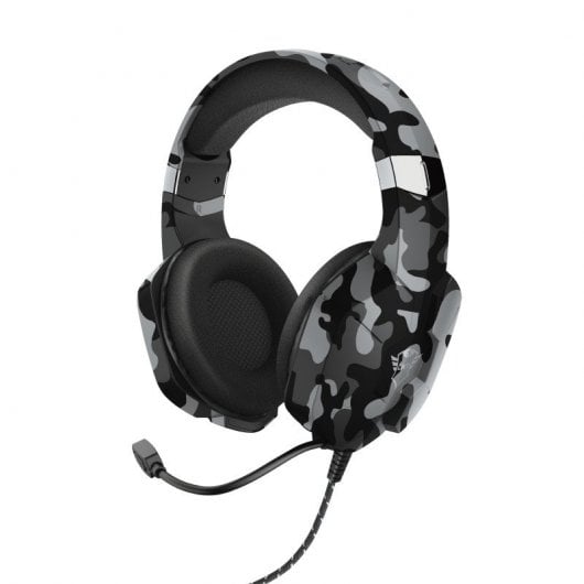 Trust GXT323K Cuffie da gioco Carus Nero Camo