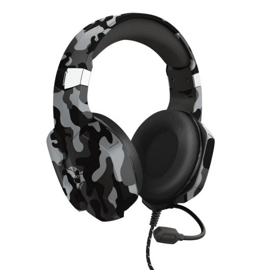 Trust GXT323K Cuffie da gioco Carus Nero Camo