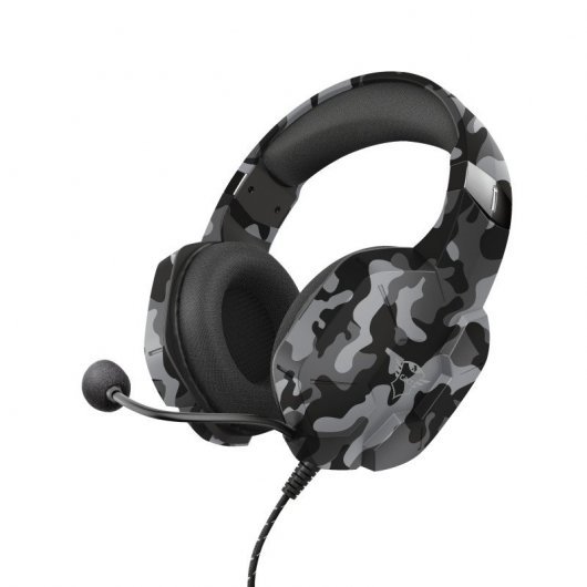 Trust GXT323K Cuffie da gioco Carus Nero Camo