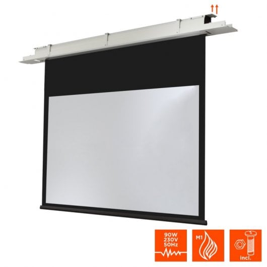 Celexon Expert Pantalla de Proyección Eléctrica Empotrable 280x175cm