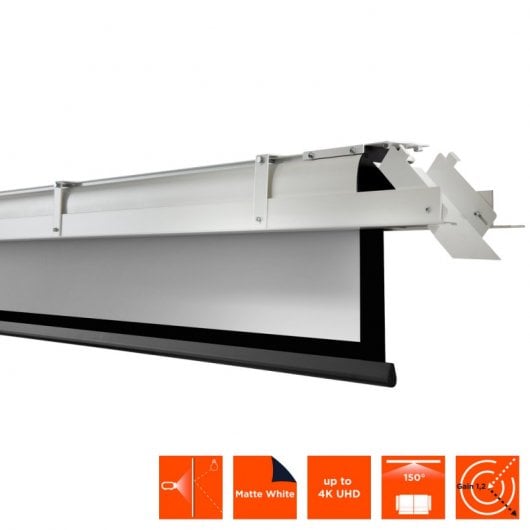 Celexon Expert Pantalla de Proyección Eléctrica Empotrable 280x175cm
