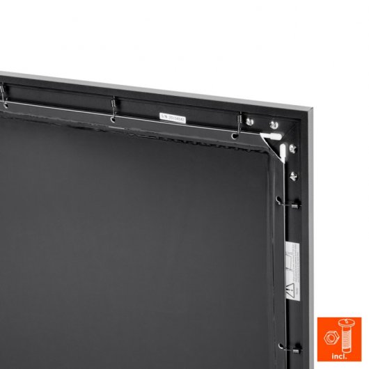 Celexon HomeCinema Fixed Pantalla de Proyección de Marco 180x102cm