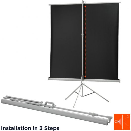 Celexon Economy Pantalla de Proyección con Trípode 219x219cm Blanco