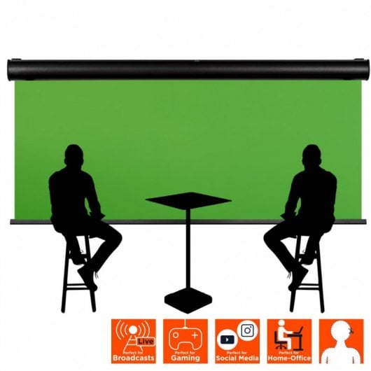 Celexon Motor Chroma Key Eléctrico 350x265cm