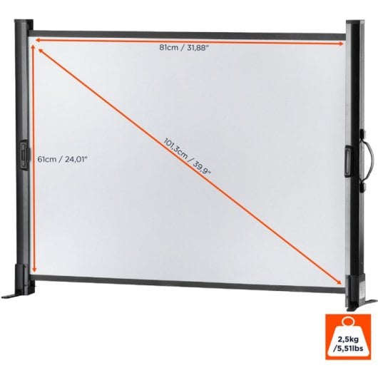 Celexon Professional Pantalla de Proyección de Mesa 39" 81x61cm