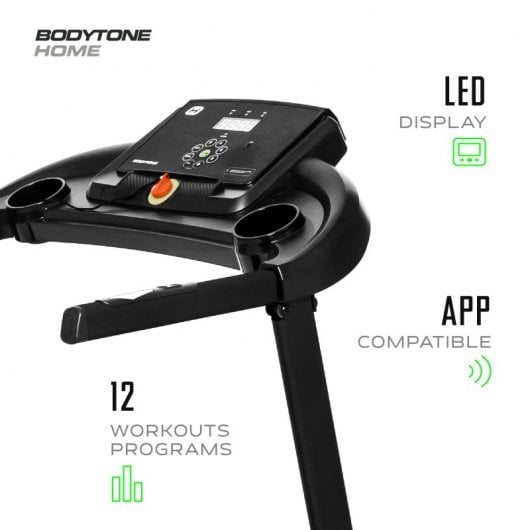 Bodytone DT12 Cinta de Correr Plegable Negra