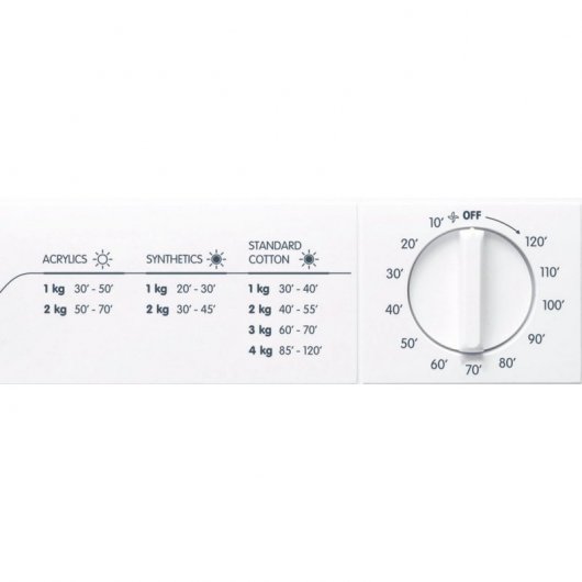 Indesit NIS 41 Secadora de Evacuación Carga Frontal 4Kg C Blanco Reacondicionado
