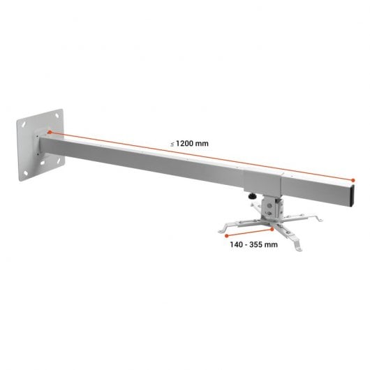 Celexon Multicel WM1200 Soporte de Pared para Proyector 120cm