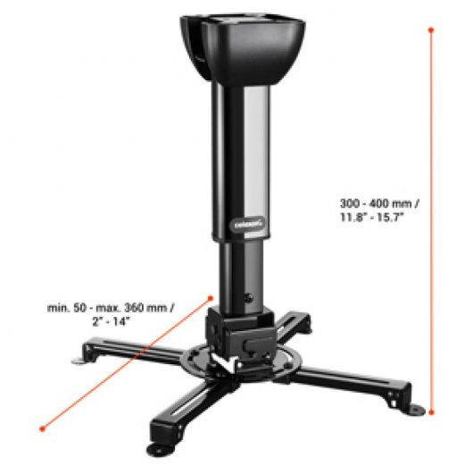 Celexon Multicel 3040 Pro Soporte de Techo 40cm Negro