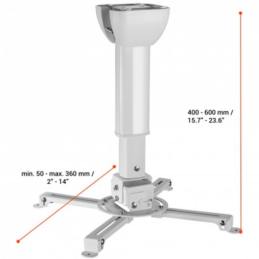 Celexon MultiCel 4060 Pro Soporte de Techo para Proyector 60cm