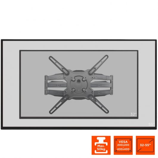 Celexon SRT55470 Soporte de Pared para TV 32''/55'' VESA 400x400 Máx 50Kg
