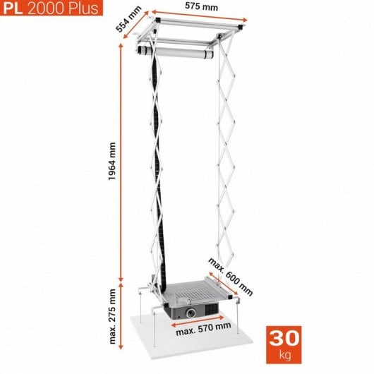Celexon PL2000 Plus Soporte Elevdor para Proyector